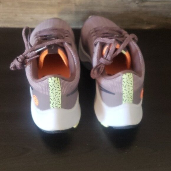 New Nike Air Zoom‎ Pegasus 38 Shield Gray Purple Running Sneakers - Picture 5 of 9